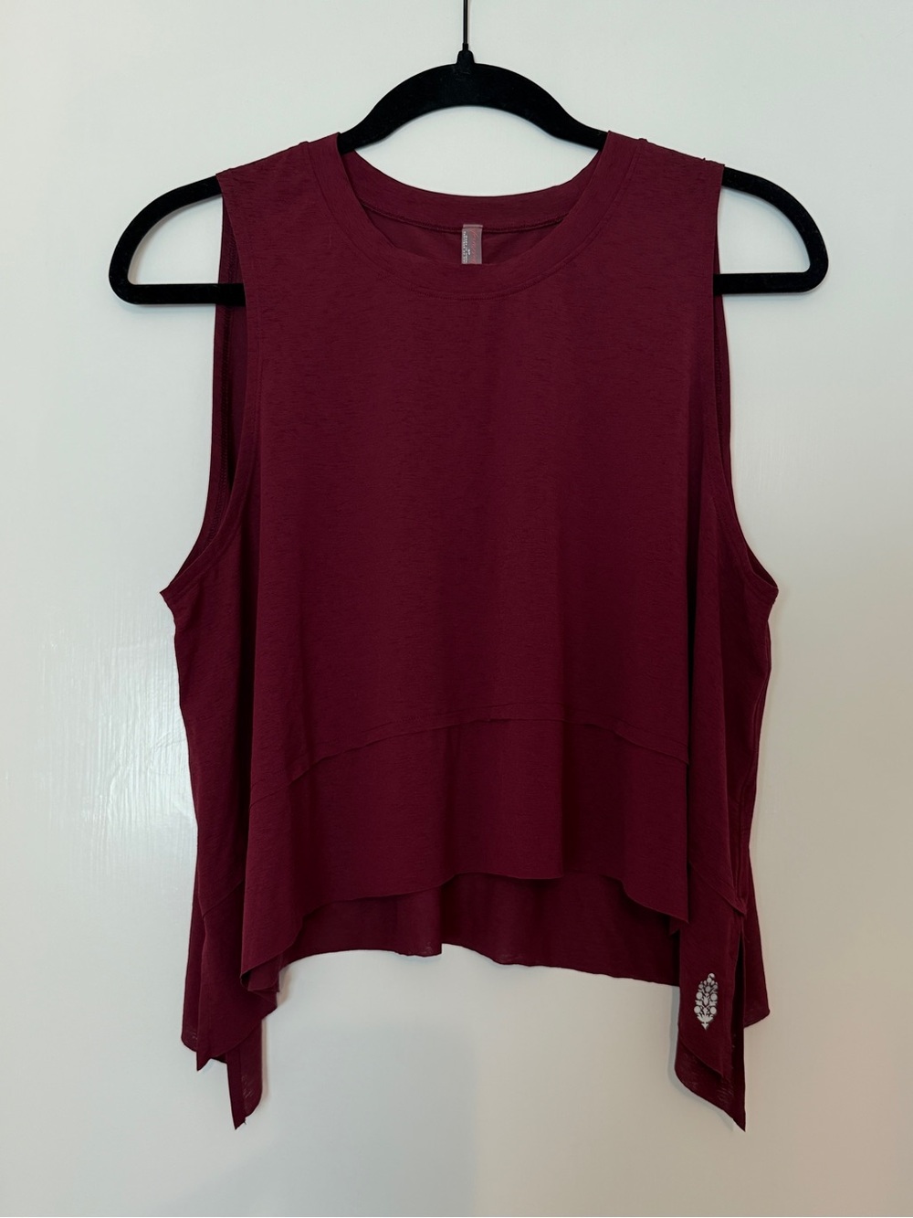 Free People Tempo UV Protect Tank Oxblood